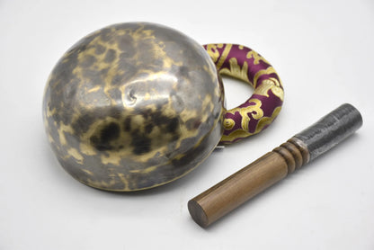 Handcrafted Tiger Eye Singing Bowls Six inch